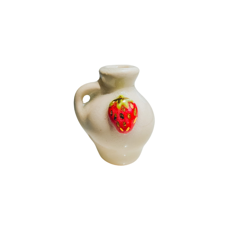 Strawberry Delight Mini Vase