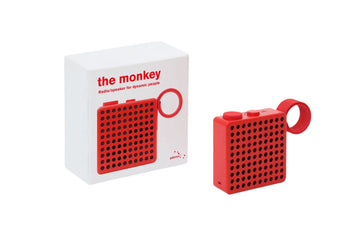 RED HANGING MONKEY TAIL RADIO