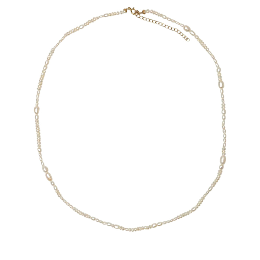 Pearl Collage Necklace - Small / Medium