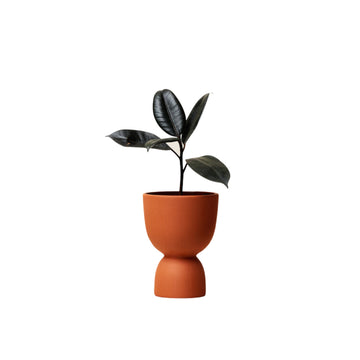Small Stacked Planter - Terracotta