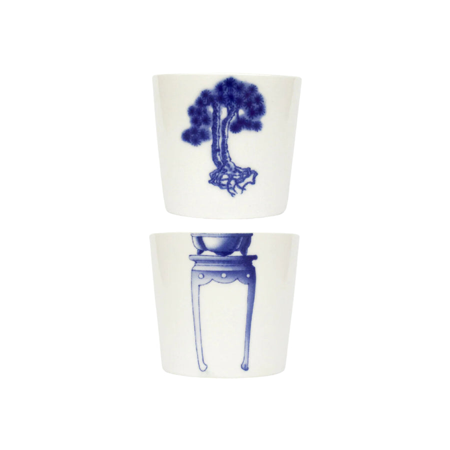 Bonsai Cups - Pine set of 2