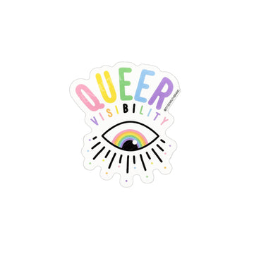 QUEER VISIBILITY Vinyl Sticker