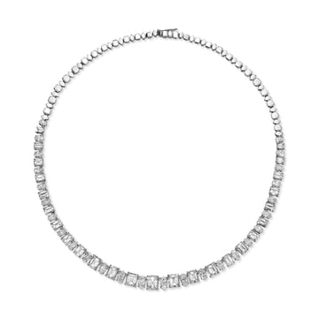 Celestia Diamond & White Gold Necklace