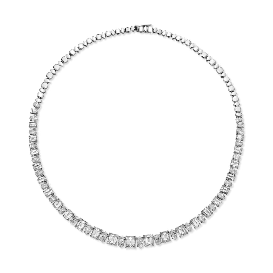 Celestia Diamond & White Gold Necklace