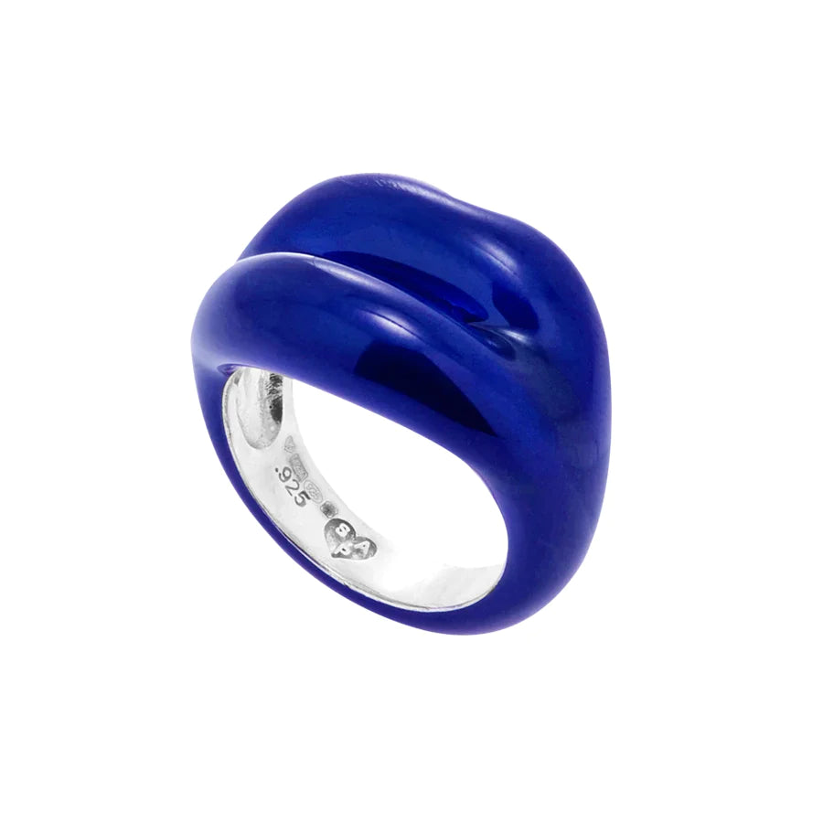 Hotlips Royal Blue Ring- size 7