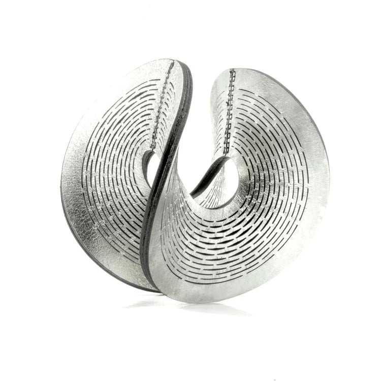 Silver Saddle Bangle