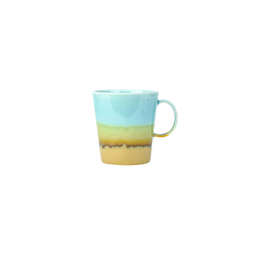 Small Espresso Cup - Teal/Ochre