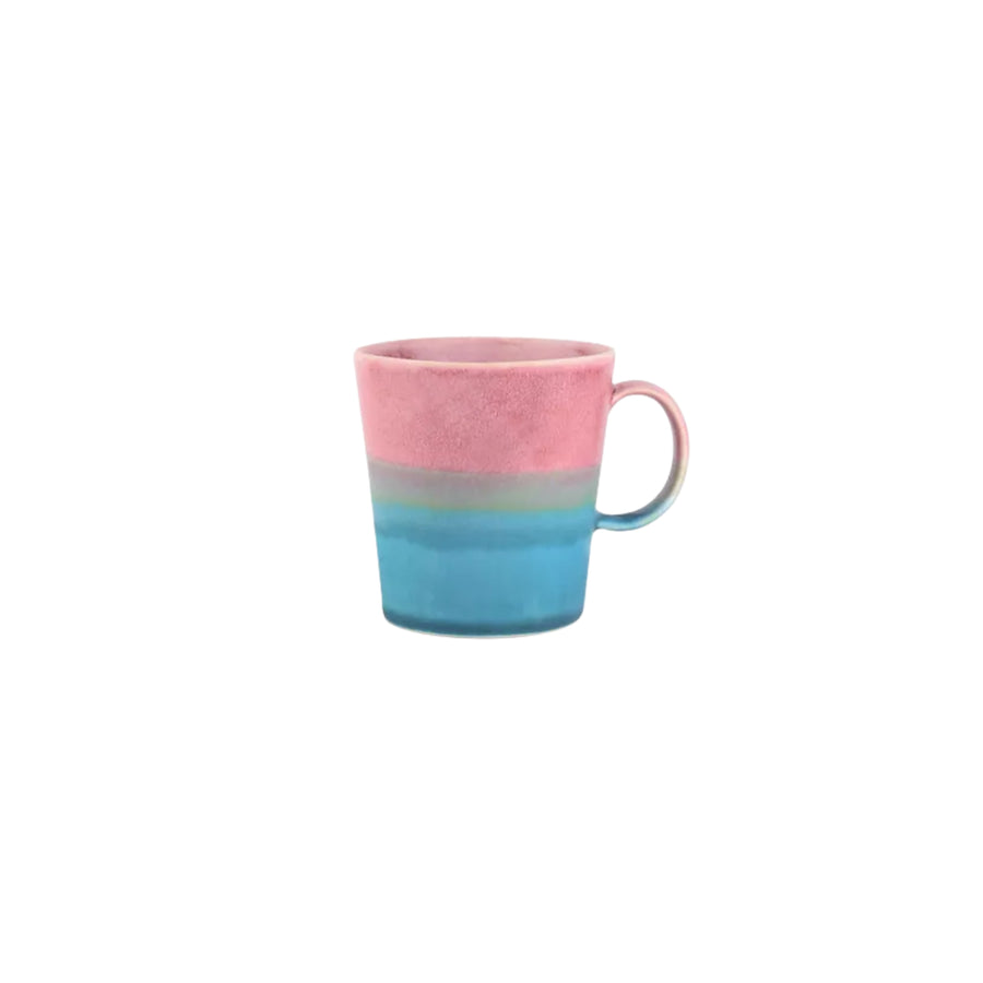 Small Espresso Cup - Matte Mauve/Dark Teal