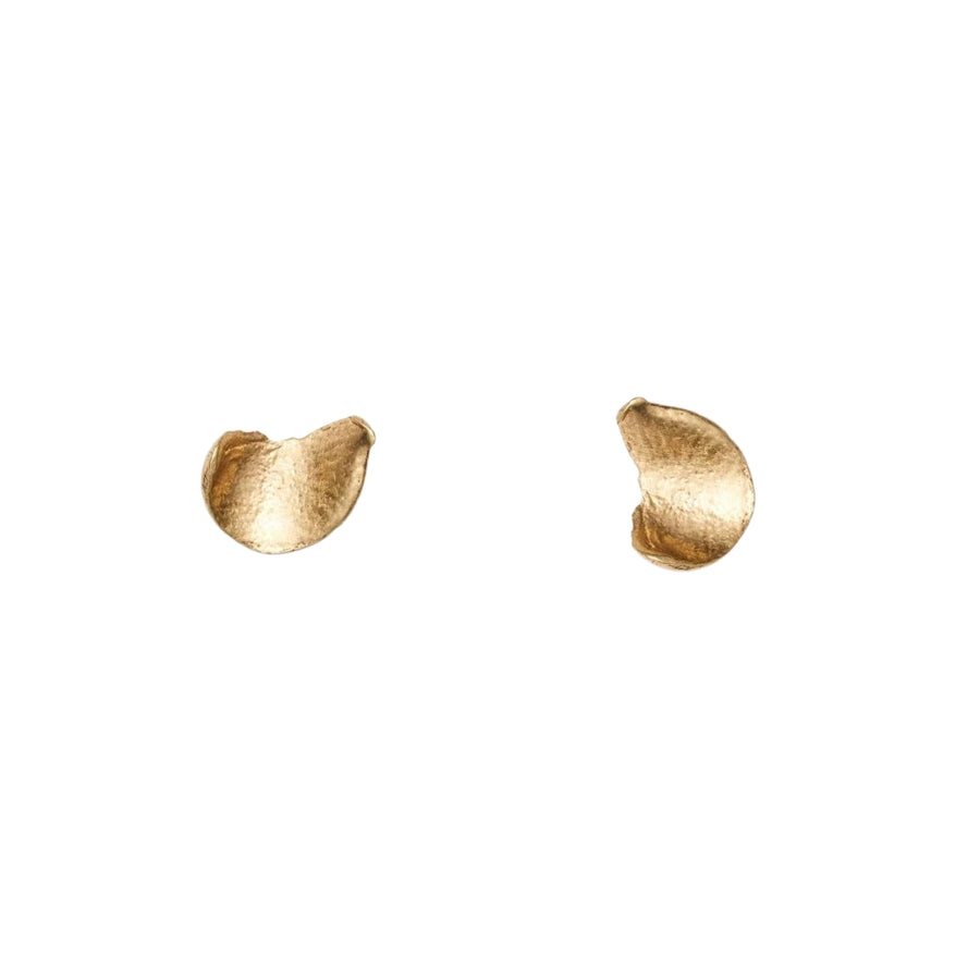 14k Gold Smudge Earrings