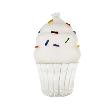 FROSTED GLASS CUPCAKE BOX - LARGE