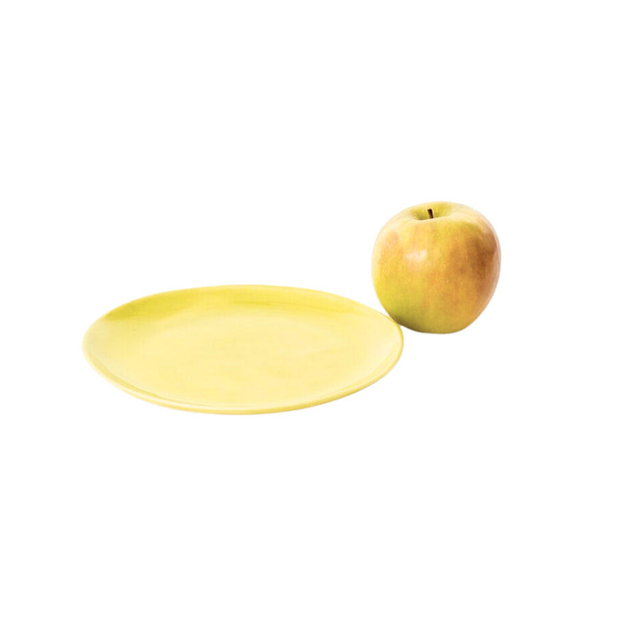 Porcelain Saucer - Yellow