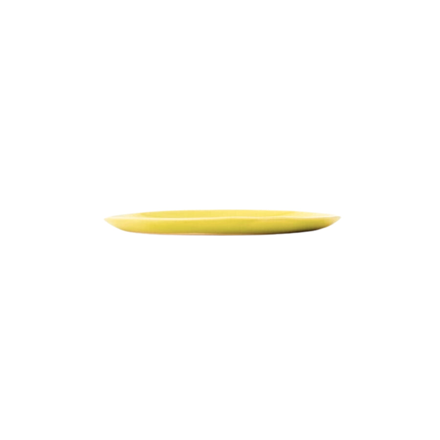 Porcelain Saucer - Yellow