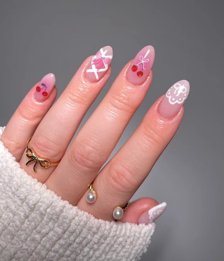 Nail Art Stickers: Coquette