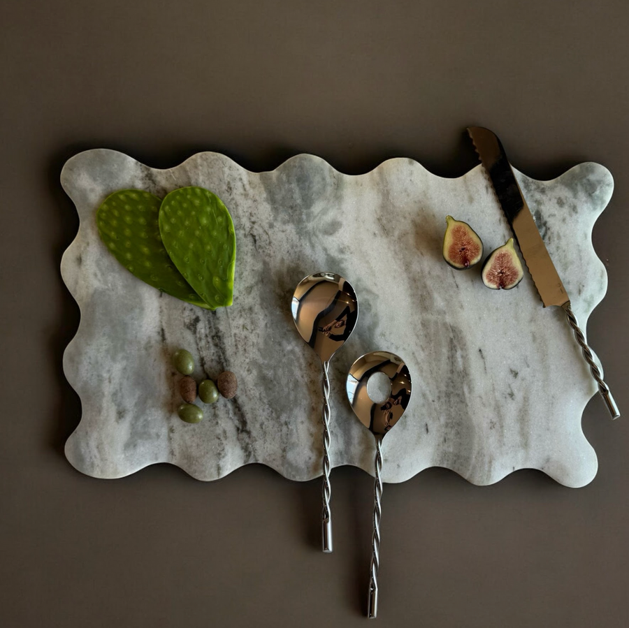 Kora Large Marble Serving Board
