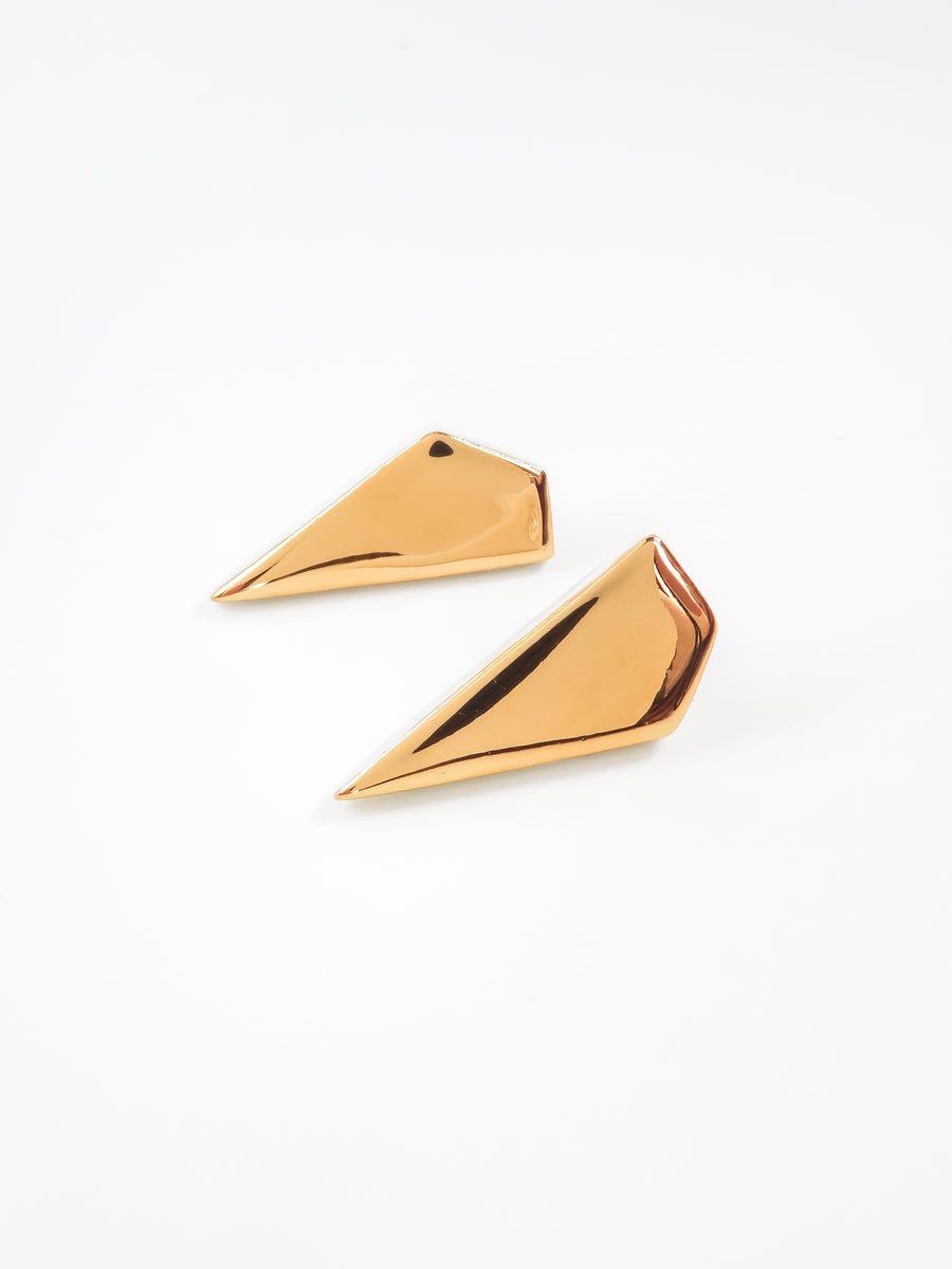 Shard Earrings - Gold