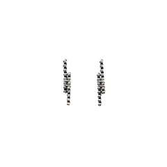 Short Line Earrings - Silver