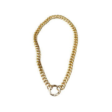 Flavia Necklace - 14K GP Brass