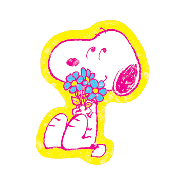 Snoopy's Bouquet Sticker