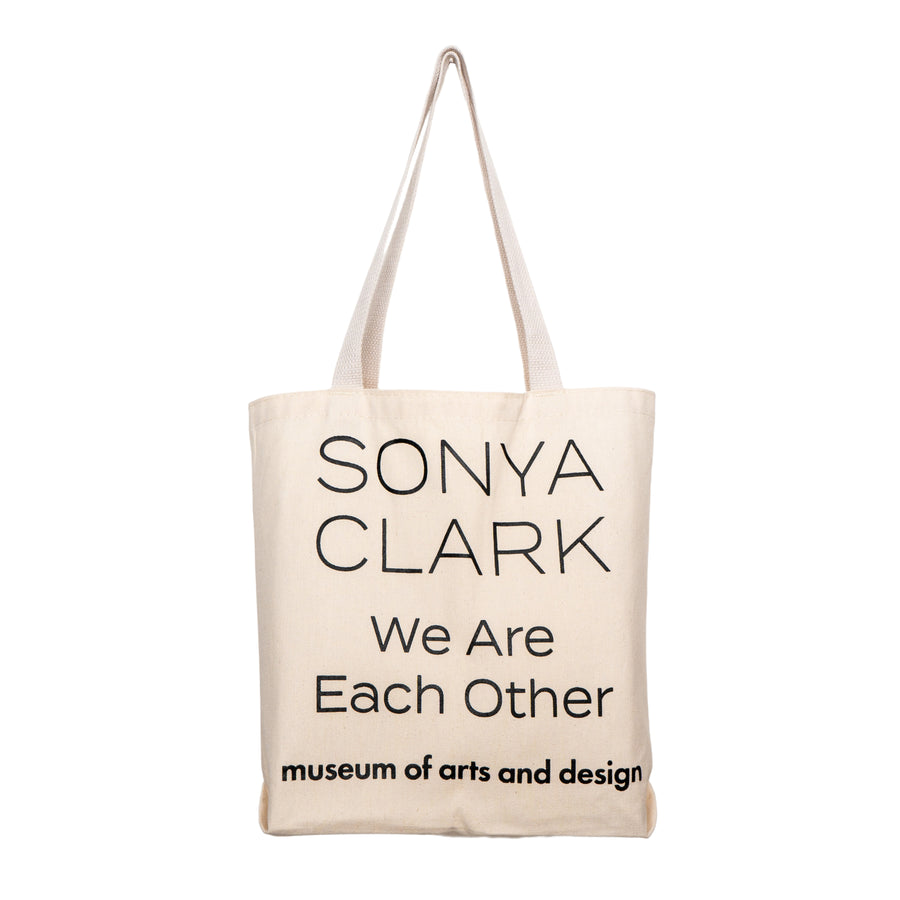 Sonya Clark Twist Alphabet Canvas Tote Bag