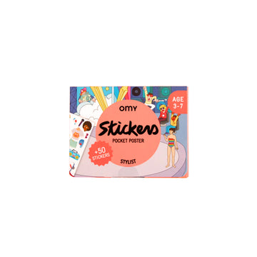 Stickers Pocket Poster: Stylist