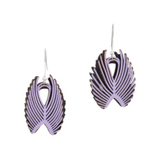 Bosque Wings Earrings- Lavender