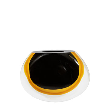 The Vase 92 - Black & Amber
