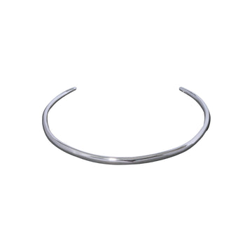 Thin Collar Necklace - Silver