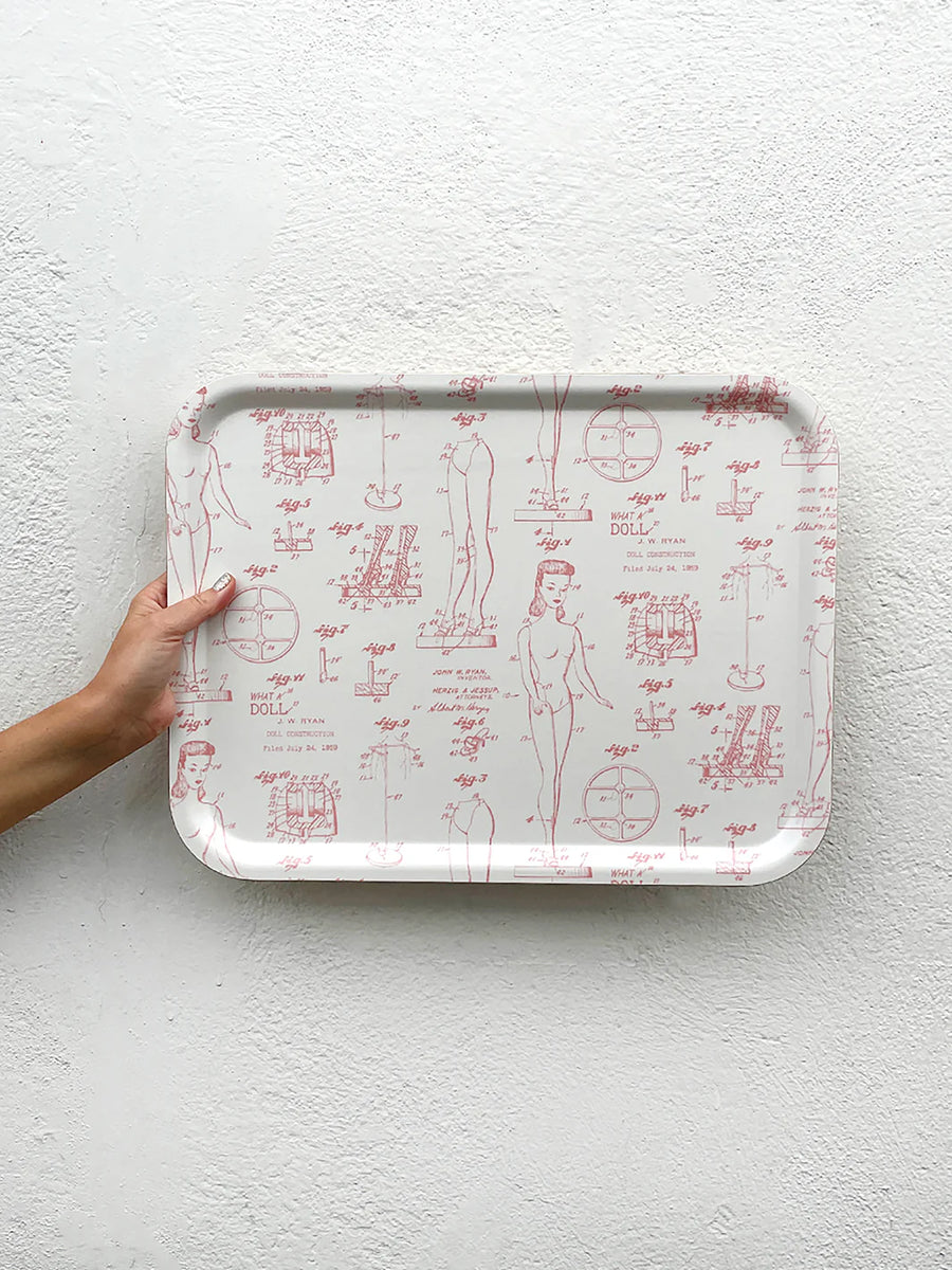 Barbie Blueprint Tray