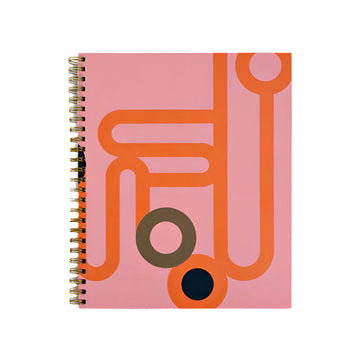 Hildy Soft Cover Wiro Notebook