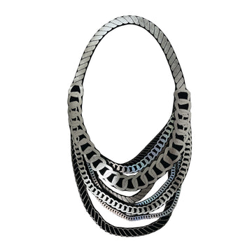 ULI ROPES NECKLACE - SILVER