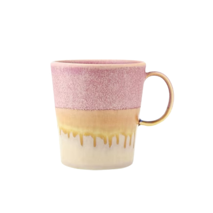 Porcelain Mug - Red/Orange Combo