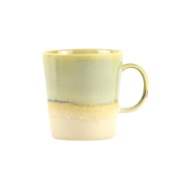 Porcelain Mug - Gray / Green