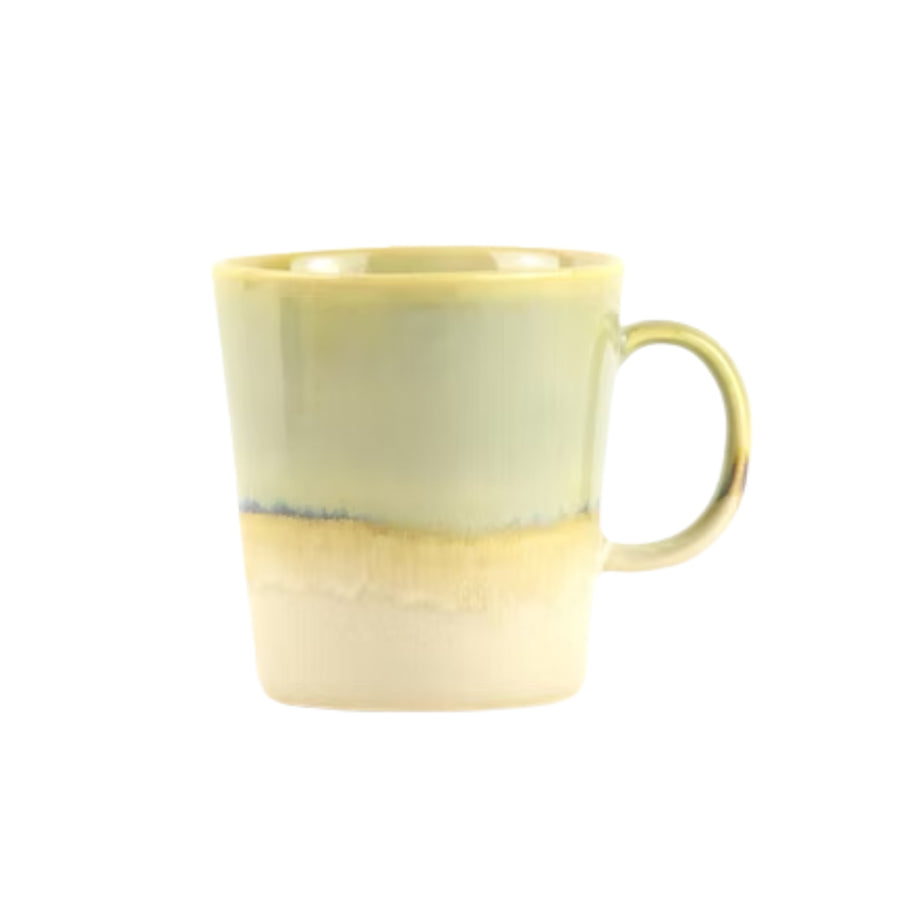 Porcelain Mug - Gray / Green