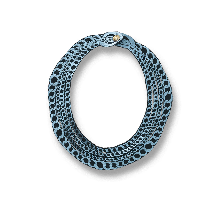 CHAINS SMALL LIGHT BLUE