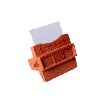 Concrete Retro Card/ Polaroid Holder- Coral
