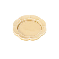 Hibi Match - Seto Incense Tray - Flower Yellow
