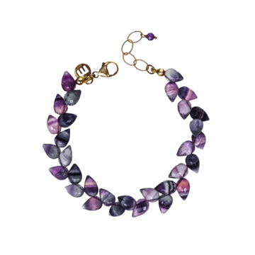 FACETED FLUORITE bracelet