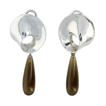 Möbius Strip Clip Earrings