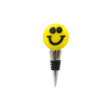 SMILEY FACE WINE STOPPER