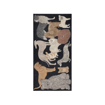Scarf 100 - ETOLE 100 TOUTOU BLACK/NOIR