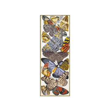 Scarf 70 - ETOLE 70 PAPILLONS WHITE