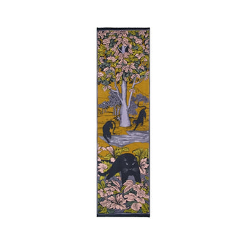Scarf 55 - PANTHERE GOLDEN BROWN