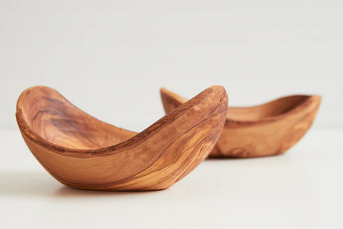 Italian Olivewood Oval Bowl