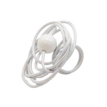 BAGUE GRIBOUILLE Ring- WHITE