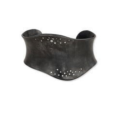Wavy Wide Diamond Cuff