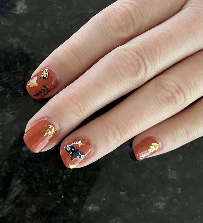 Nail Art Stickers: Wildflower