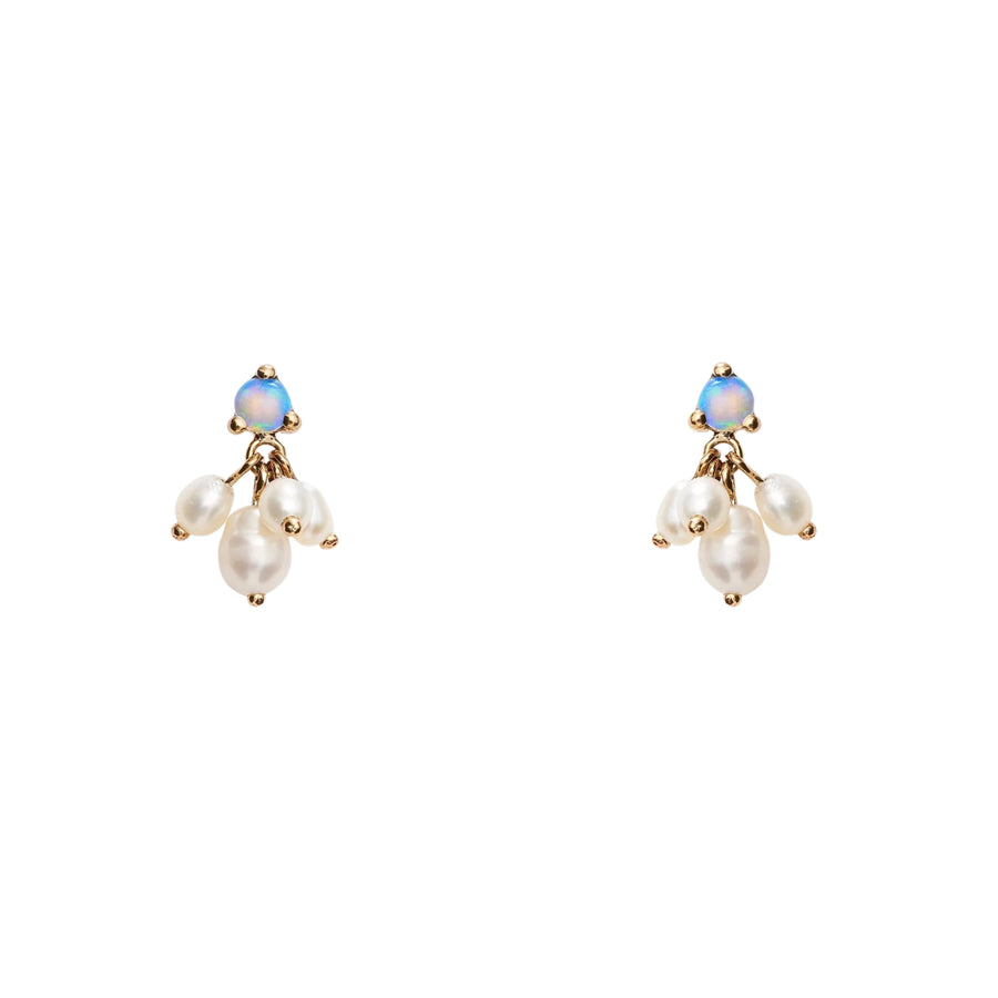 Opal & Pearl Cloudburst Earrings