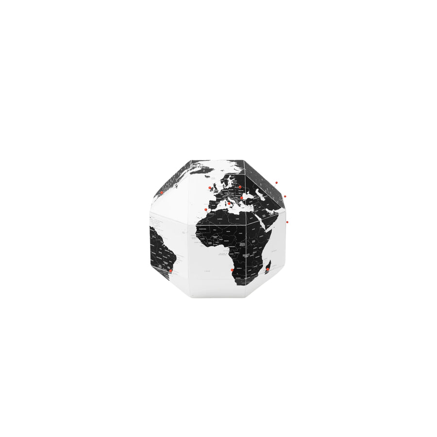 XS Dear World Paper Globe- Country Names