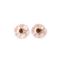 Yuka Pink Pierced earrings