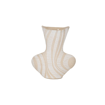 Amphora Shigaraki Bud Vase - Beige